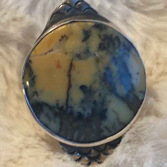 Yellow Agate Ring - Picture 6 of 6